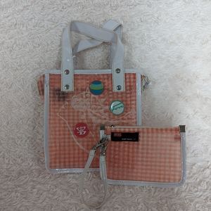 Diesel Spare Parts Purse/Wristlet Combo